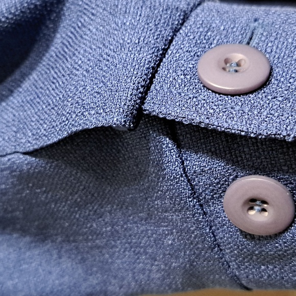 Boulevard club studio size L 42-44 Unisex sky blue dress blazer Mint Condition - Picture 5 of 9